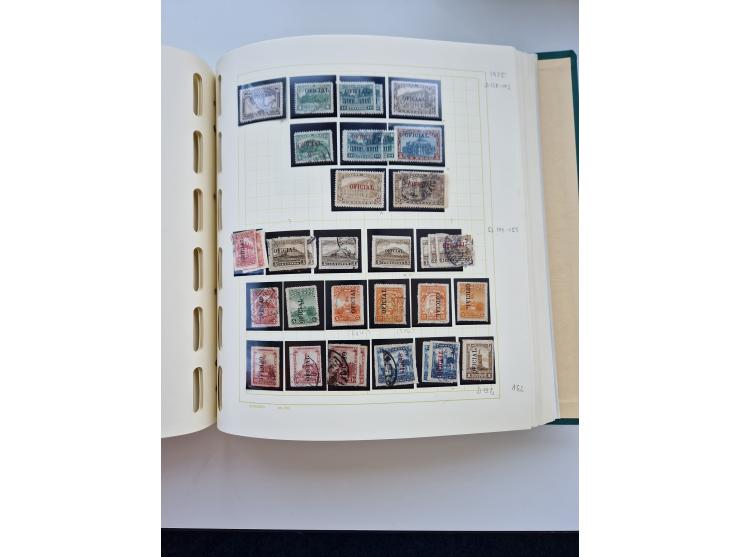1856/1996 (ca.), interesting mint never hinged/unused and used collection, including Postage Dues, Officials and Special Deli