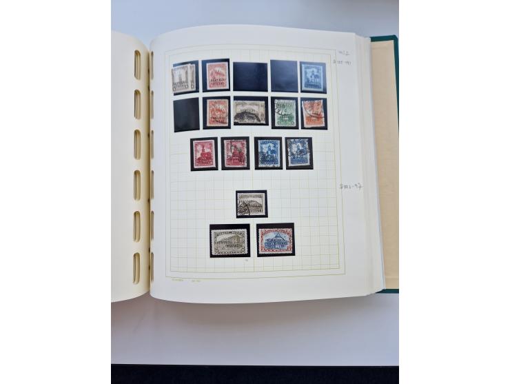 1856/1996 (ca.), interesting mint never hinged/unused and used collection, including Postage Dues, Officials and Special Deli