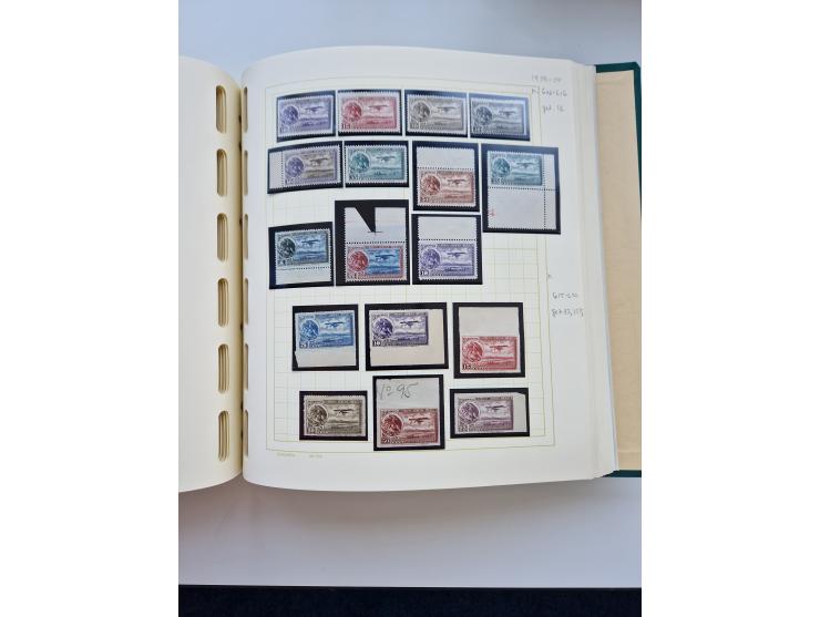 1856/1996 (ca.), interesting mint never hinged/unused and used collection, including Postage Dues, Officials and Special Deli