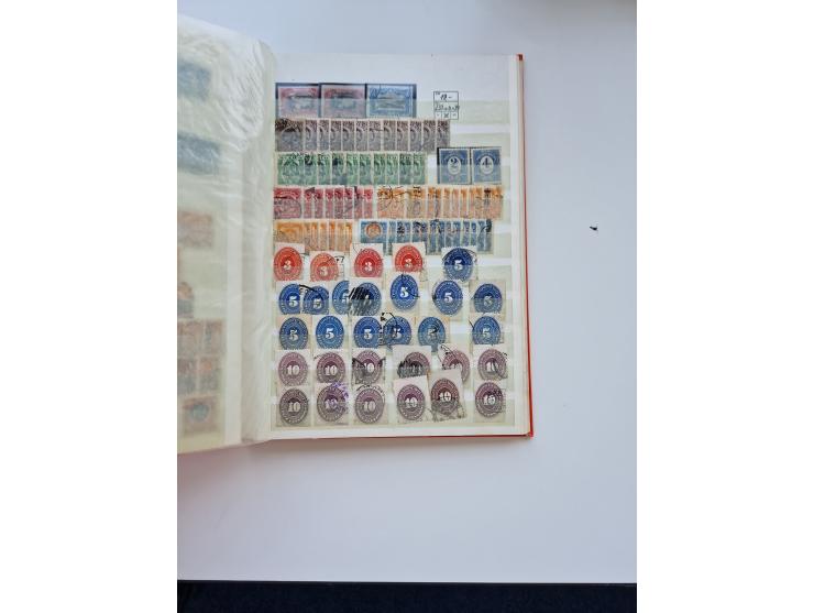 1856/1996 (ca.), interesting mint never hinged/unused and used collection, including Postage Dues, Officials and Special Deli