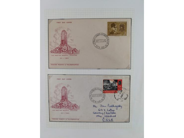 1944, sehr interessante ungebrauchte/postfrische und gestempelte Sammlung, dabei Gedenkblätter Mi.-Nr. 2 PG, 3 PG, 9PG(2), gu