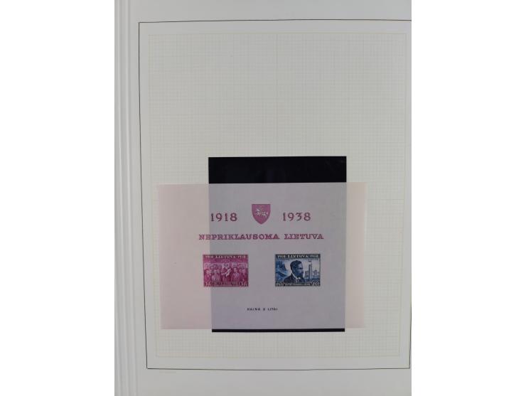 1918/40 (ca.), mint never hinged/unused and used accumulation with a few covers, noted Estonia and Lithuania, including a fin