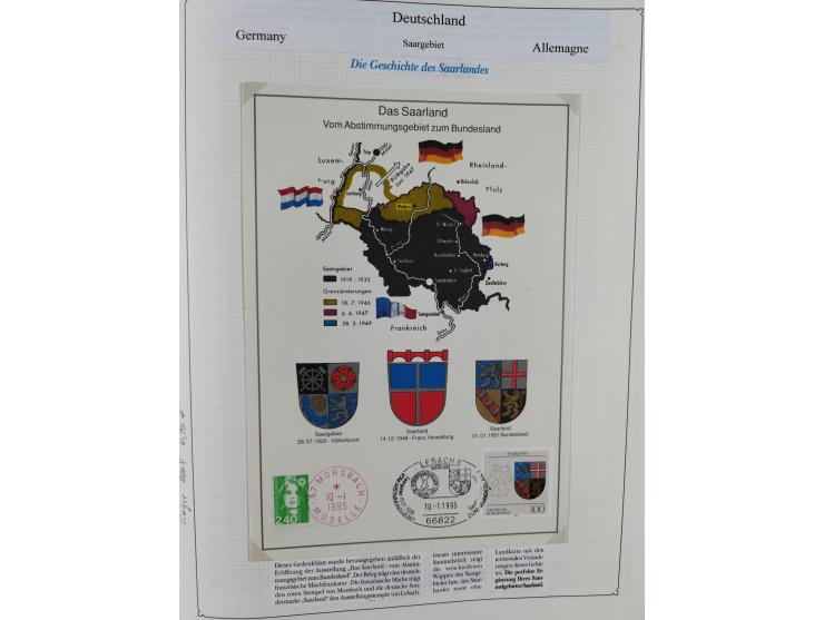 1920/59, in den Hauptnummern komplette gestempelte/ungebrauchte und gering postfrische Sammlung inkl. Dienstmarken, dabei Saa