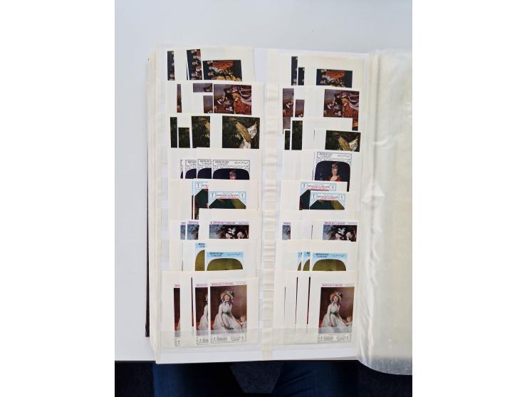 1967/70 (ca.), large mint never hinged accumulation, plenty of material and duplicates including souvenir sheets and full she