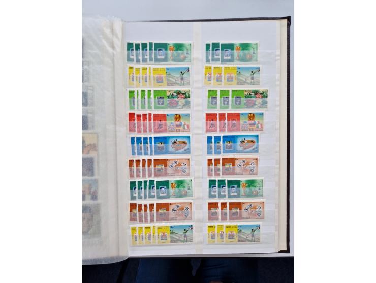 1967/70 (ca.), large mint never hinged accumulation, plenty of material and duplicates including souvenir sheets and full she