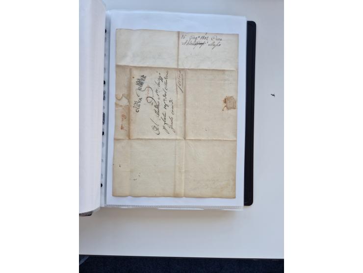 1724/1814 (ca.), large collection with circa 250 covers, some better items with 1813 "PRINTÉ DE LUQUES PAR PISE", 1811 "P.105