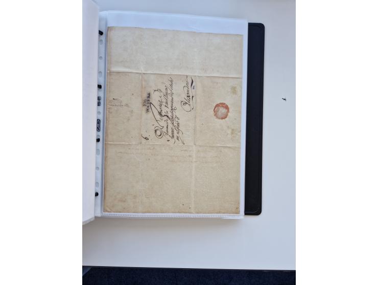 1724/1814 (ca.), large collection with circa 250 covers, some better items with 1813 "PRINTÉ DE LUQUES PAR PISE", 1811 "P.105
