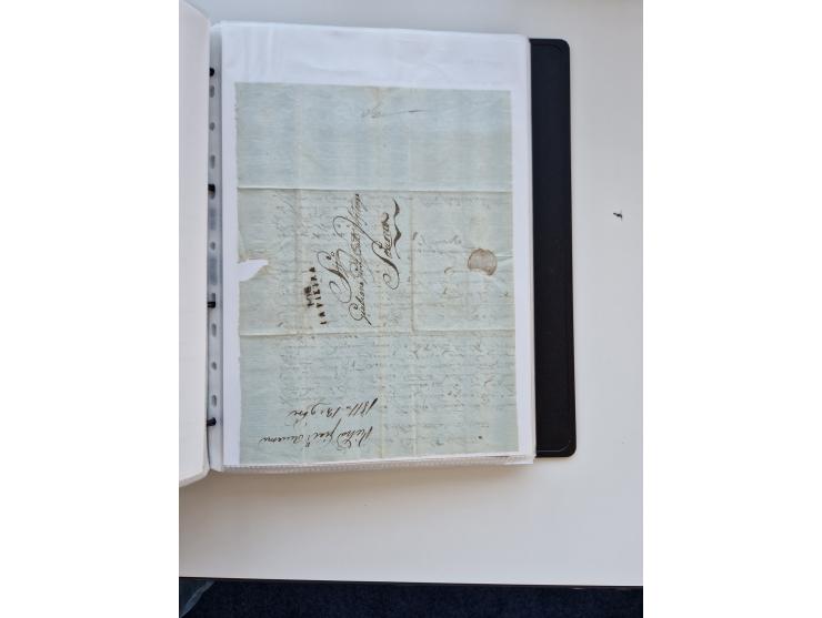 1724/1814 (ca.), large collection with circa 250 covers, some better items with 1813 "PRINTÉ DE LUQUES PAR PISE", 1811 "P.105