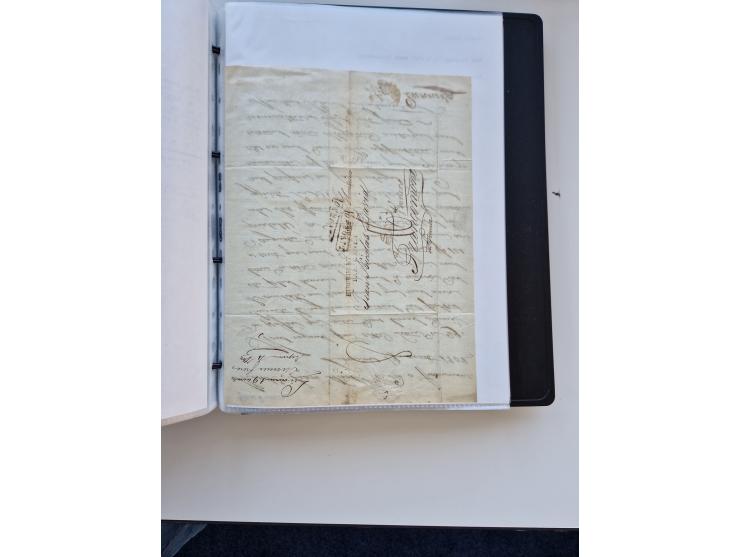 1724/1814 (ca.), large collection with circa 250 covers, some better items with 1813 "PRINTÉ DE LUQUES PAR PISE", 1811 "P.105