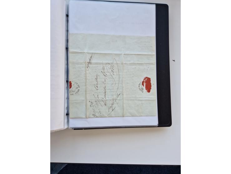 1724/1814 (ca.), large collection with circa 250 covers, some better items with 1813 "PRINTÉ DE LUQUES PAR PISE", 1811 "P.105