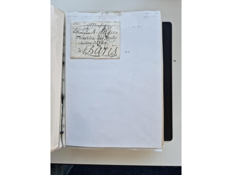 1724/1814 (ca.), large collection with circa 250 covers, some better items with 1813 "PRINTÉ DE LUQUES PAR PISE", 1811 "P.105