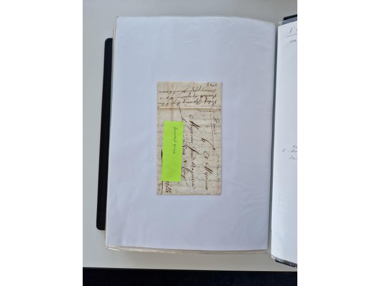 1724/1814 (ca.), large collection with circa 250 covers, some better items with 1813 "PRINTÉ DE LUQUES PAR PISE", 1811 "P.105