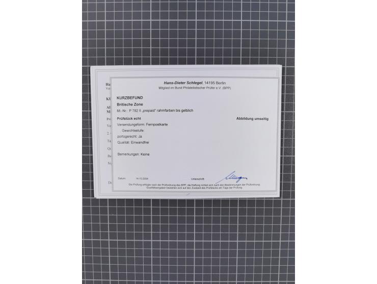 1945/59 (ca.), Bizone und Saarland, Partie mit rund 240 Belegen, interessante Frankaturen, dabei Mi.-Nr 33aBz und 19Az(12) au