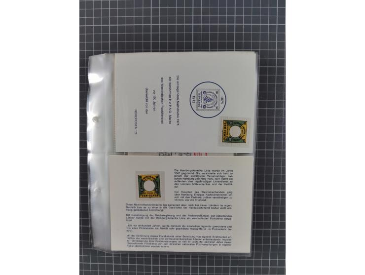1879/1912, Sammlung mit fast 100 ungebrauchten und gebrauchten Ganzsachen inkl. drei Postkarten/Ganzsachenkarte Deutsches Rei