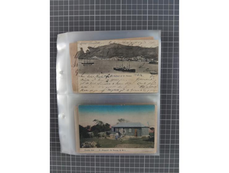 1879/1912, Sammlung mit fast 100 ungebrauchten und gebrauchten Ganzsachen inkl. drei Postkarten/Ganzsachenkarte Deutsches Rei