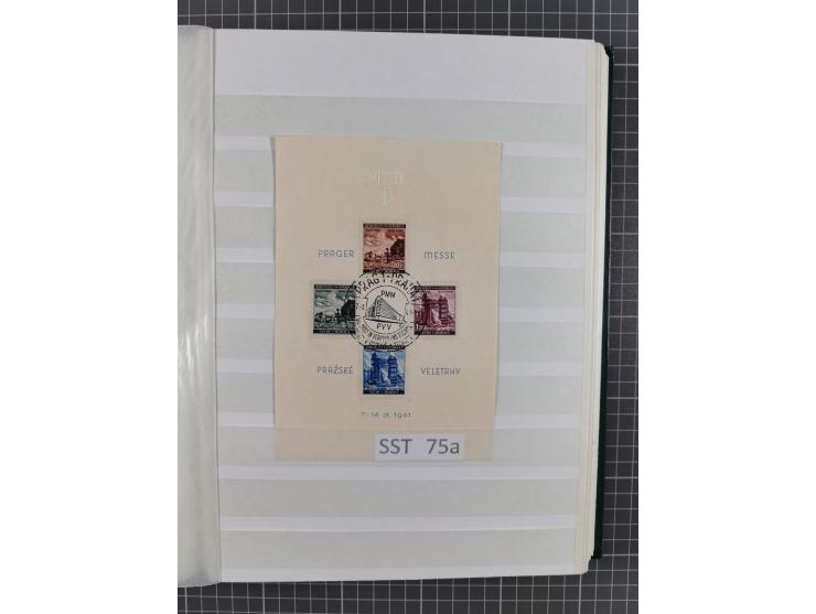 SONDERSTEMPEL: Spezialsammlung der Sonderstempel nach Engel-Katalog ex Nr. 1-117, dazu einige Schmuckblätter und Umschlage, g