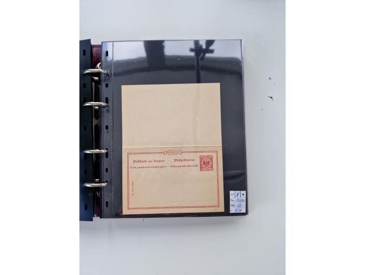 1875/89, Pfennig, Pfennige und Krone Adler, reichhaltige Sammlung mit circa 220 Belegen, inkl. Deutsche Kolonie, viele schöne