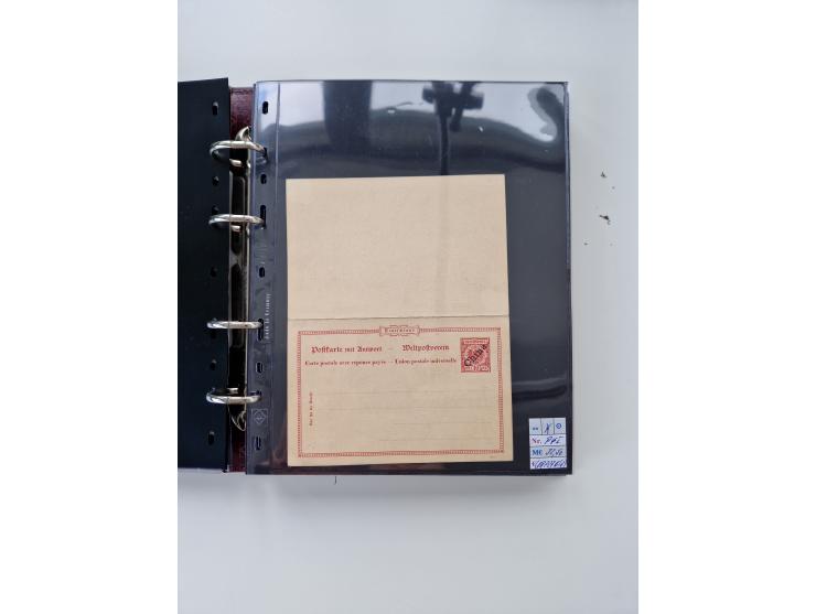 1875/89, Pfennig, Pfennige und Krone Adler, reichhaltige Sammlung mit circa 220 Belegen, inkl. Deutsche Kolonie, viele schöne