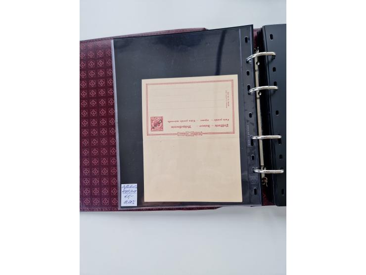 1875/89, Pfennig, Pfennige und Krone Adler, reichhaltige Sammlung mit circa 220 Belegen, inkl. Deutsche Kolonie, viele schöne