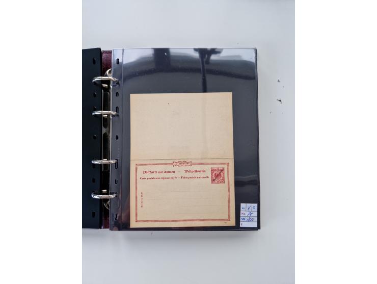 1875/89, Pfennig, Pfennige und Krone Adler, reichhaltige Sammlung mit circa 220 Belegen, inkl. Deutsche Kolonie, viele schöne