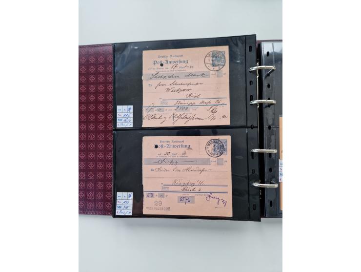 1875/89, Pfennig, Pfennige und Krone Adler, reichhaltige Sammlung mit circa 220 Belegen, inkl. Deutsche Kolonie, viele schöne