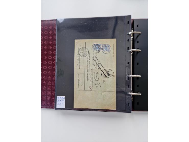 1875/89, Pfennig, Pfennige und Krone Adler, reichhaltige Sammlung mit circa 220 Belegen, inkl. Deutsche Kolonie, viele schöne