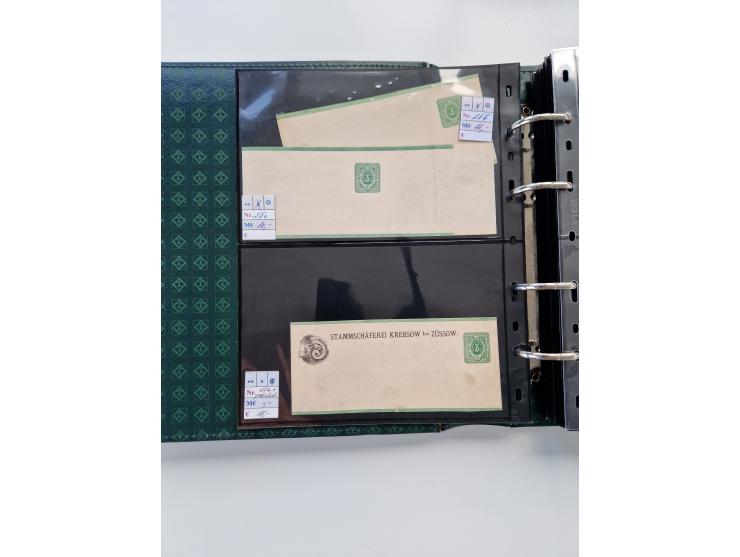 1875/89, Pfennig, Pfennige und Krone Adler, reichhaltige Sammlung mit circa 220 Belegen, inkl. Deutsche Kolonie, viele schöne