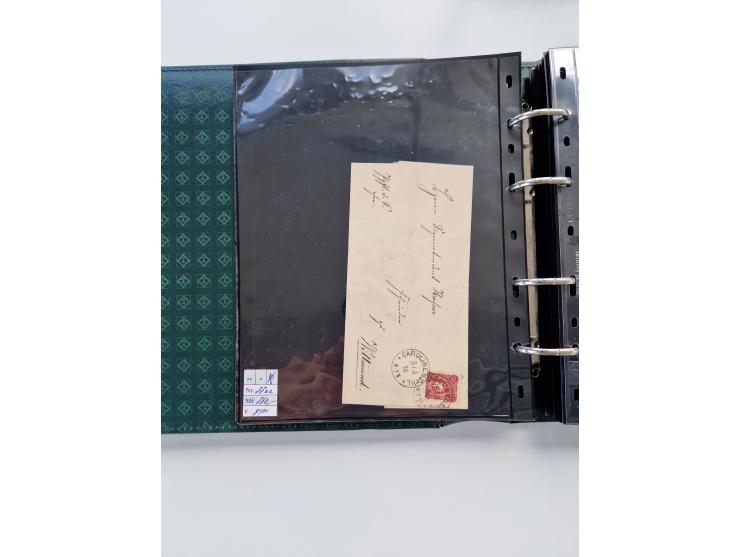 1875/89, Pfennig, Pfennige und Krone Adler, reichhaltige Sammlung mit circa 220 Belegen, inkl. Deutsche Kolonie, viele schöne