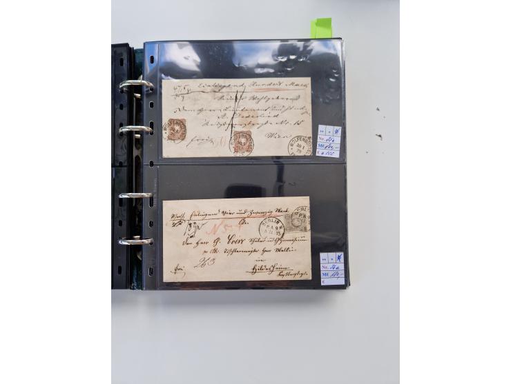 1875/89, Pfennig, Pfennige und Krone Adler, reichhaltige Sammlung mit circa 220 Belegen, inkl. Deutsche Kolonie, viele schöne