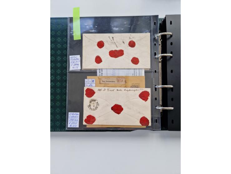 1875/89, Pfennig, Pfennige und Krone Adler, reichhaltige Sammlung mit circa 220 Belegen, inkl. Deutsche Kolonie, viele schöne