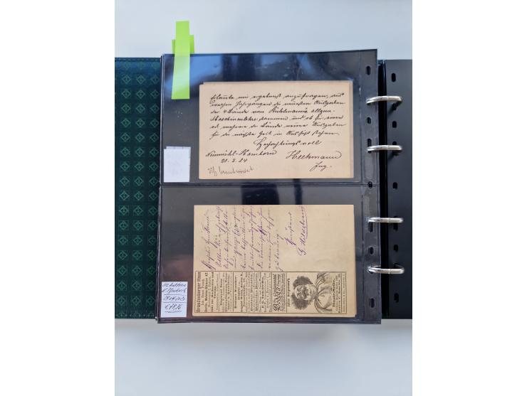 1875/89, Pfennig, Pfennige und Krone Adler, reichhaltige Sammlung mit circa 220 Belegen, inkl. Deutsche Kolonie, viele schöne