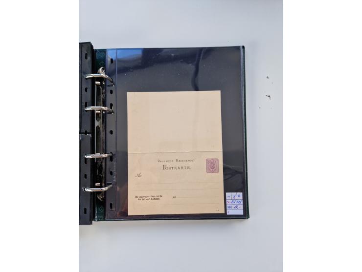 1875/89, Pfennig, Pfennige und Krone Adler, reichhaltige Sammlung mit circa 220 Belegen, inkl. Deutsche Kolonie, viele schöne