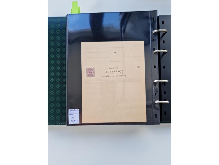 1875/89, Pfennig, Pfennige und Krone Adler, reichhaltige Sammlung mit circa 220 Belegen, inkl. Deutsche Kolonie, viele schöne