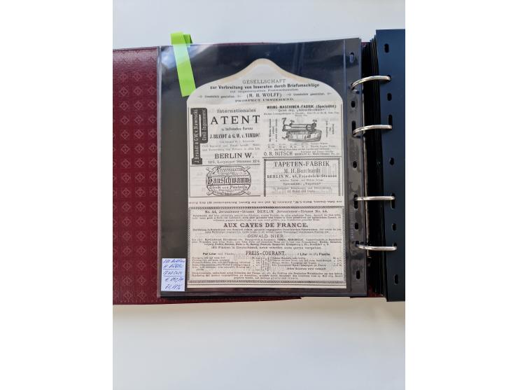 1875/89, Pfennig, Pfennige und Krone Adler, reichhaltige Sammlung mit circa 220 Belegen, inkl. Deutsche Kolonie, viele schöne