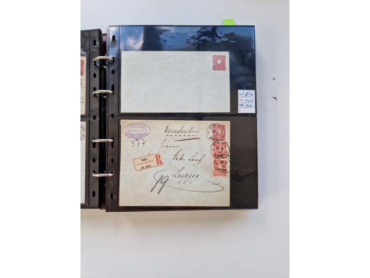 1875/89, Pfennig, Pfennige und Krone Adler, reichhaltige Sammlung mit circa 220 Belegen, inkl. Deutsche Kolonie, viele schöne