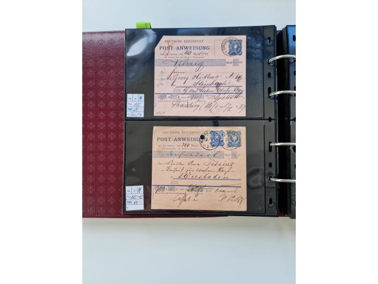 1875/89, Pfennig, Pfennige und Krone Adler, reichhaltige Sammlung mit circa 220 Belegen, inkl. Deutsche Kolonie, viele schöne