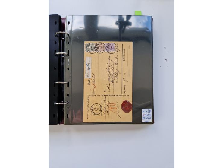 1875/89, Pfennig, Pfennige und Krone Adler, reichhaltige Sammlung mit circa 220 Belegen, inkl. Deutsche Kolonie, viele schöne