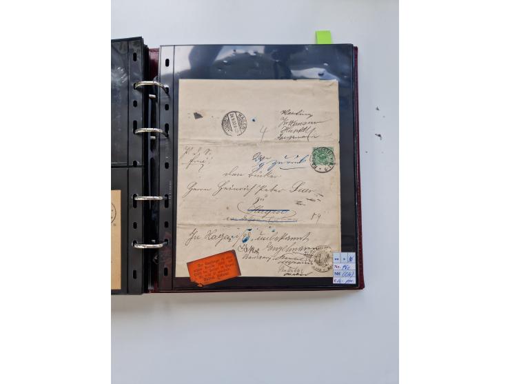 1875/89, Pfennig, Pfennige und Krone Adler, reichhaltige Sammlung mit circa 220 Belegen, inkl. Deutsche Kolonie, viele schöne