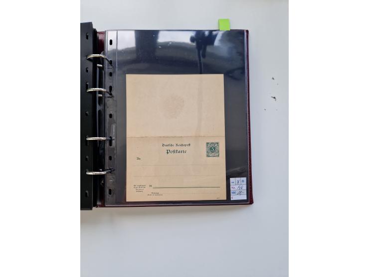 1875/89, Pfennig, Pfennige und Krone Adler, reichhaltige Sammlung mit circa 220 Belegen, inkl. Deutsche Kolonie, viele schöne