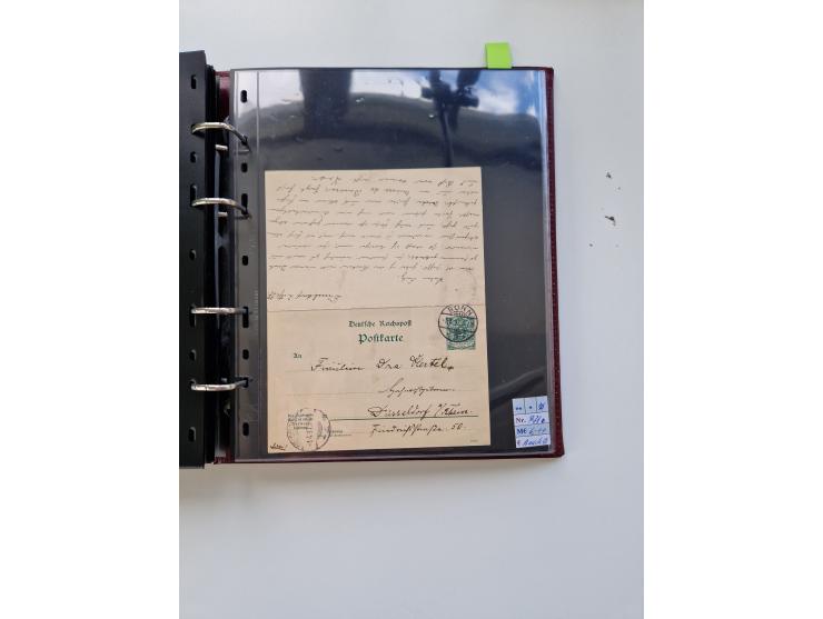 1875/89, Pfennig, Pfennige und Krone Adler, reichhaltige Sammlung mit circa 220 Belegen, inkl. Deutsche Kolonie, viele schöne