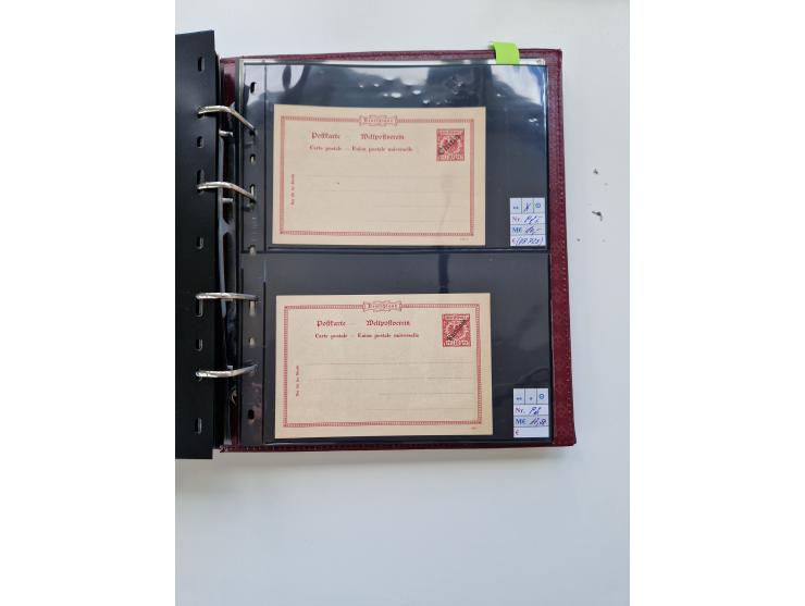 1875/89, Pfennig, Pfennige und Krone Adler, reichhaltige Sammlung mit circa 220 Belegen, inkl. Deutsche Kolonie, viele schöne