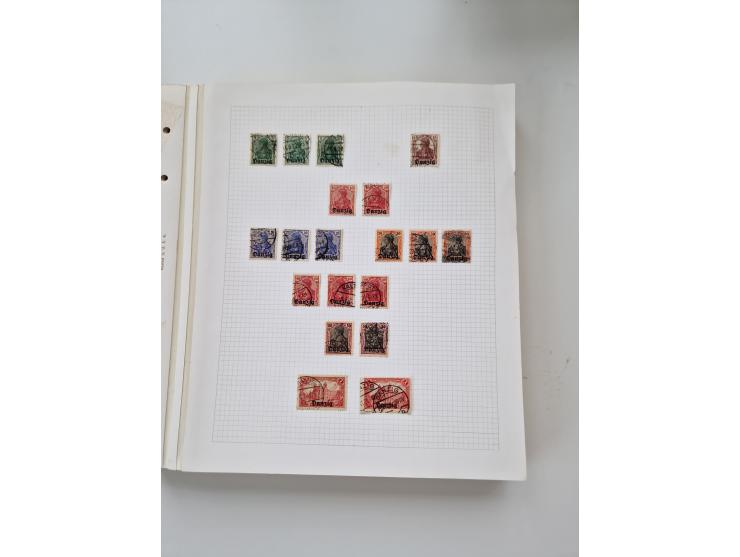 1920/39, sehr interessante und inhaltsreiche ungebrauchte/postfrische und gestempelte Sammlung, beginnend mit reichhaltigem T