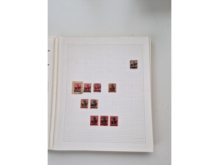 1920/39, sehr interessante und inhaltsreiche ungebrauchte/postfrische und gestempelte Sammlung, beginnend mit reichhaltigem T