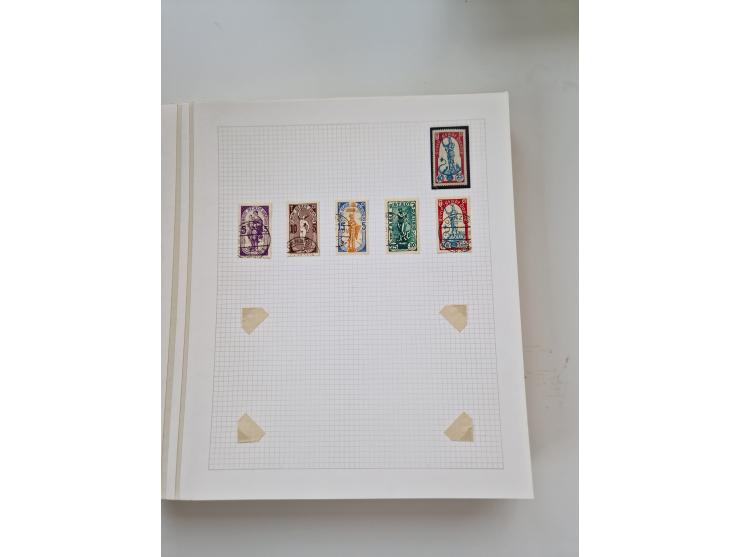 1920/39, sehr interessante und inhaltsreiche ungebrauchte/postfrische und gestempelte Sammlung, beginnend mit reichhaltigem T