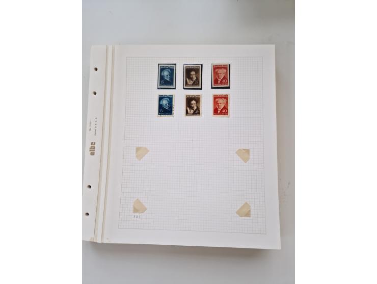1920/39, sehr interessante und inhaltsreiche ungebrauchte/postfrische und gestempelte Sammlung, beginnend mit reichhaltigem T
