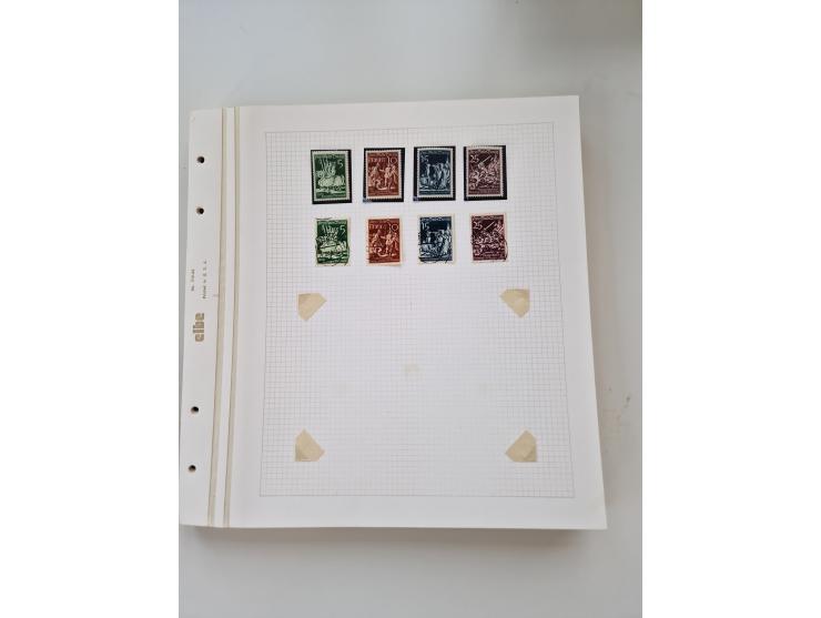 1920/39, sehr interessante und inhaltsreiche ungebrauchte/postfrische und gestempelte Sammlung, beginnend mit reichhaltigem T