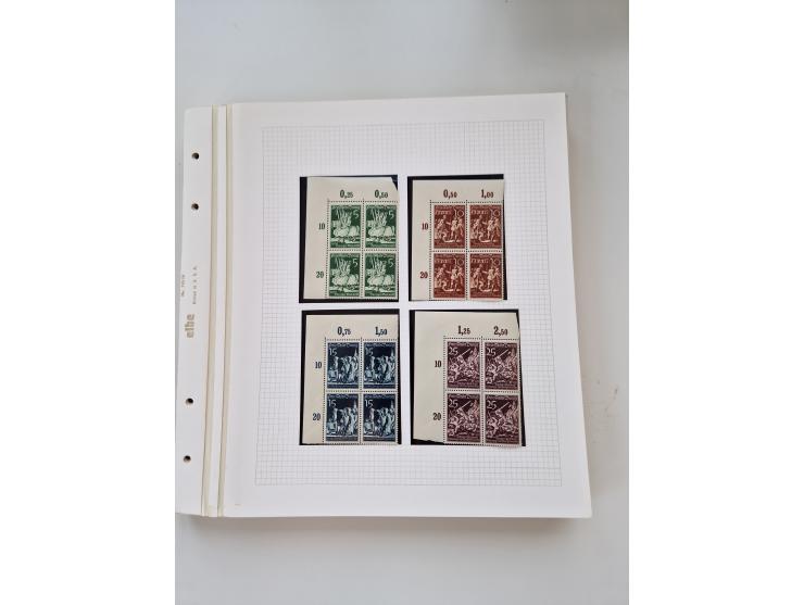 1920/39, sehr interessante und inhaltsreiche ungebrauchte/postfrische und gestempelte Sammlung, beginnend mit reichhaltigem T