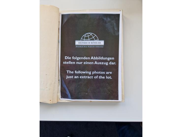 1850/2000 (ca.), umfangreicher gestempelter und postfrischer/ungebrauchter Bestand ab Klassik in elf Alben, Erhaltung von feh