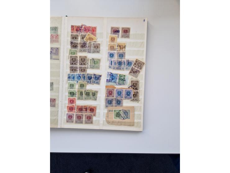 1850/2000 (ca.), umfangreicher gestempelter und postfrischer/ungebrauchter Bestand ab Klassik in elf Alben, Erhaltung von feh