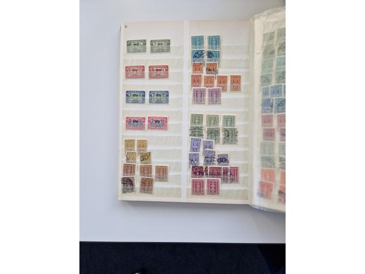 1850/2000 (ca.), umfangreicher gestempelter und postfrischer/ungebrauchter Bestand ab Klassik in elf Alben, Erhaltung von feh